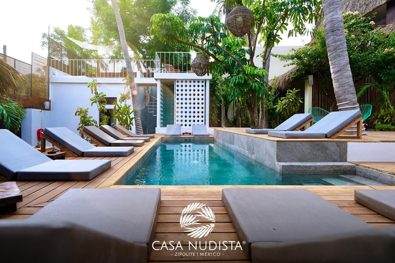 Casa Nudista - Lgbt Hotel Zipolite Eksteriør bilde