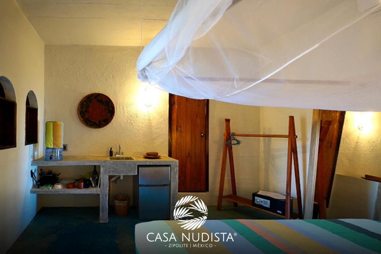 Casa Nudista - Lgbt Hotel Zipolite Eksteriør bilde