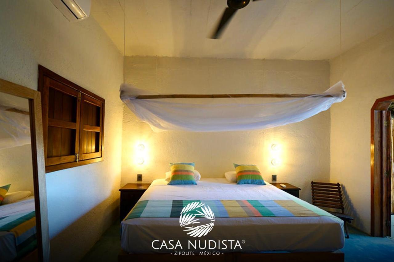 Casa Nudista - Lgbt Hotel Zipolite Eksteriør bilde