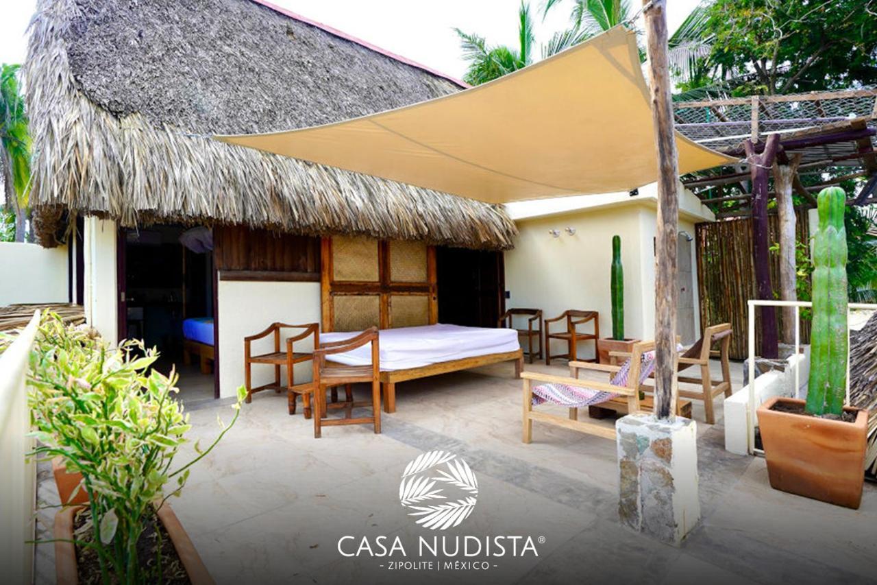 Casa Nudista - Lgbt Hotel Zipolite Eksteriør bilde