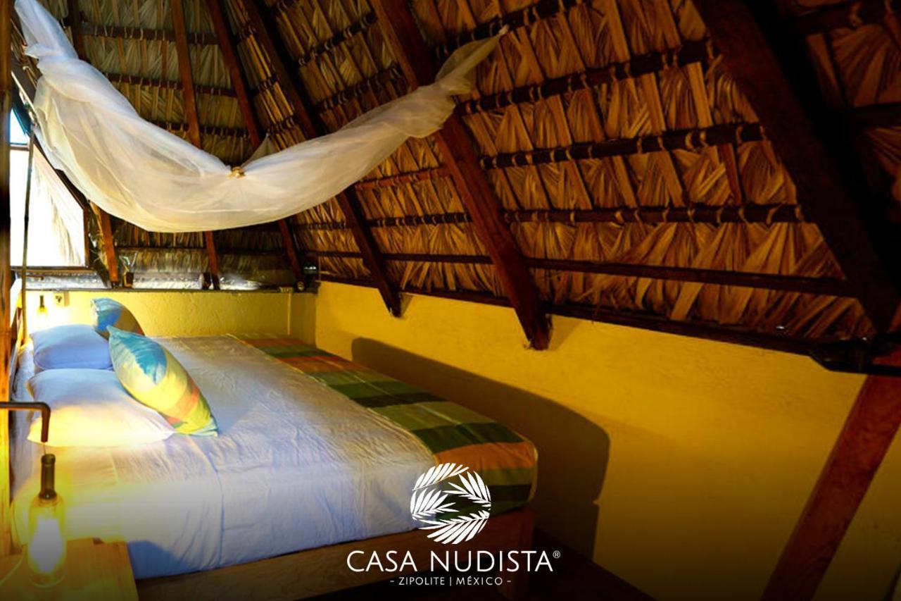 Casa Nudista - Lgbt Hotel Zipolite Eksteriør bilde