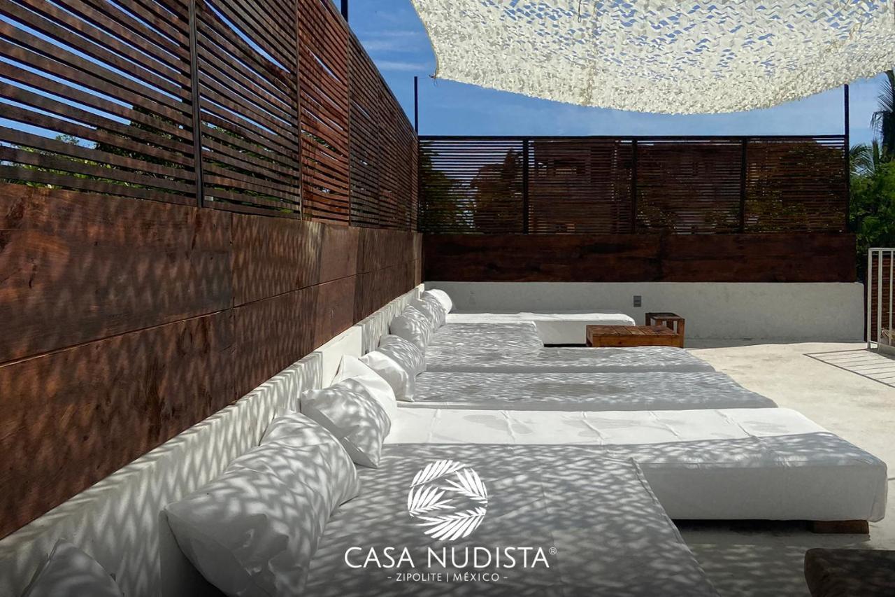 Casa Nudista - Lgbt Hotel Zipolite Eksteriør bilde