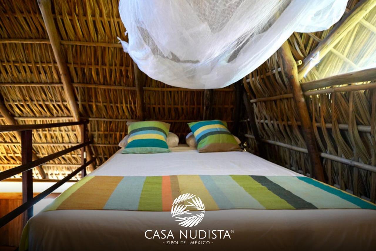 Casa Nudista - Lgbt Hotel Zipolite Eksteriør bilde