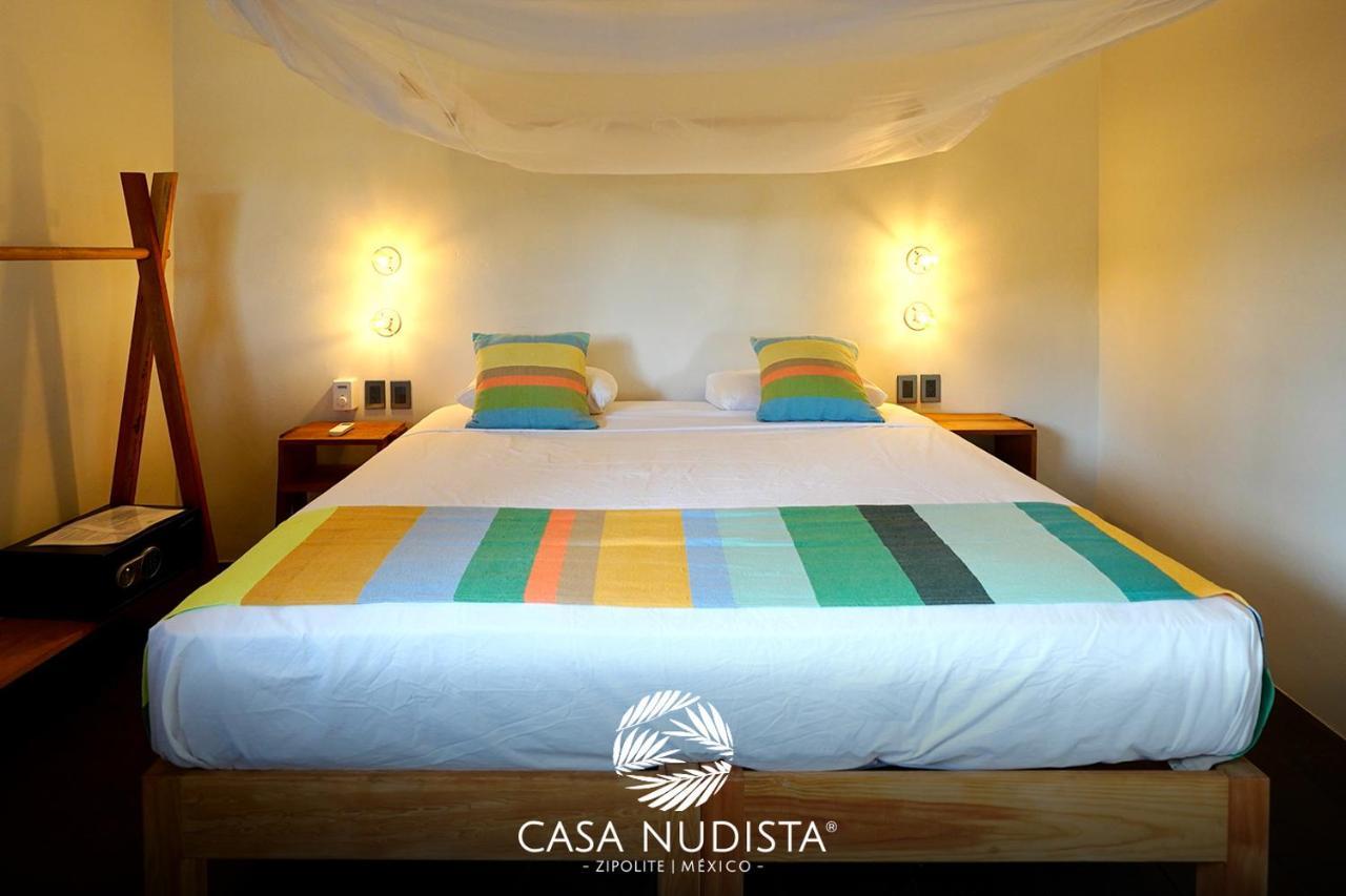 Casa Nudista - Lgbt Hotel Zipolite Eksteriør bilde