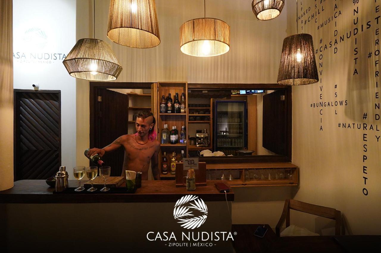 Casa Nudista - Lgbt Hotel Zipolite Eksteriør bilde