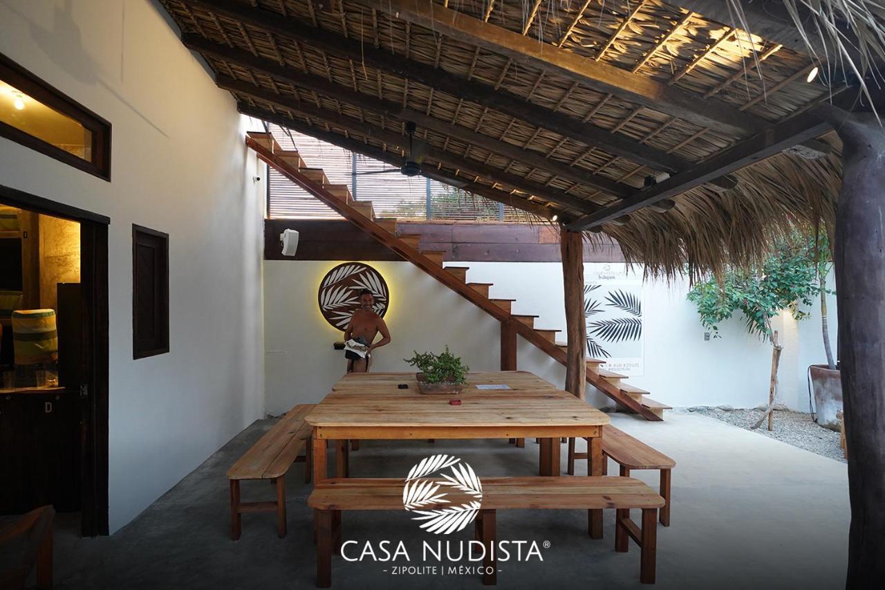 Casa Nudista - Lgbt Hotel Zipolite Eksteriør bilde