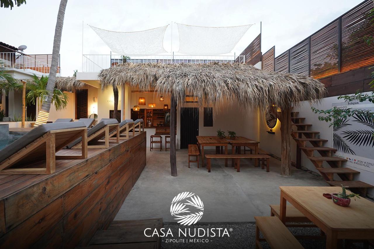 Casa Nudista - Lgbt Hotel Zipolite Eksteriør bilde